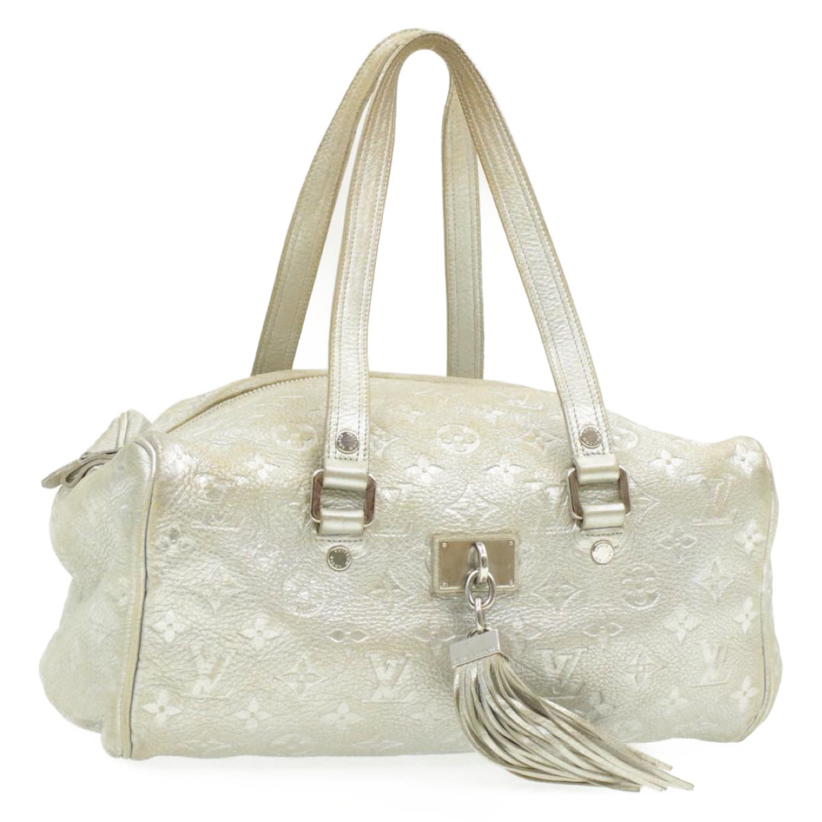 Louis Vuitton Comete Handbag Limited Edition Shimmer Monogram Embossed  Leather