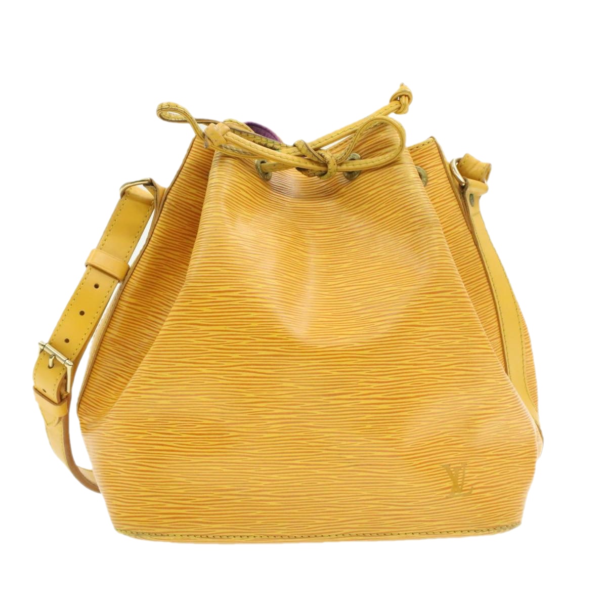 Louis Vuitton Yellow Epi Leather Petit Noe Bag Louis Vuitton