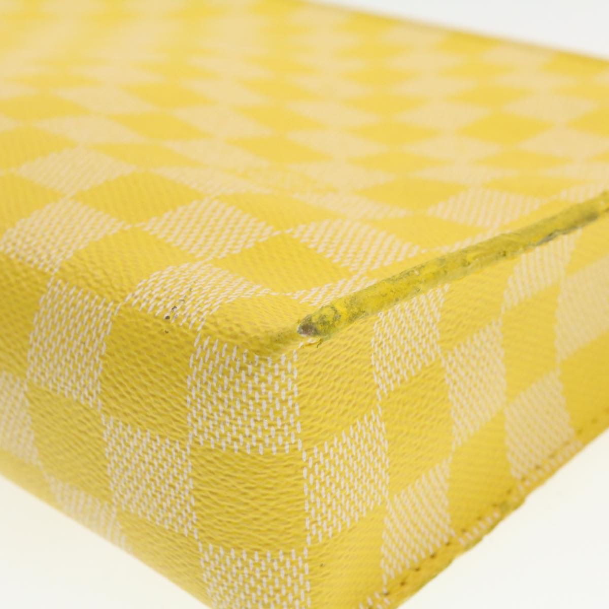 LOUIS VUITTON Damier Color  Eremon Pouch Yellow N41297 