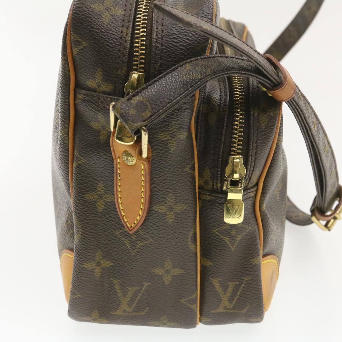 LOUIS VUITTON Monogram Nile Shoulder Bag M45244 LV Auth 18250 | eBay