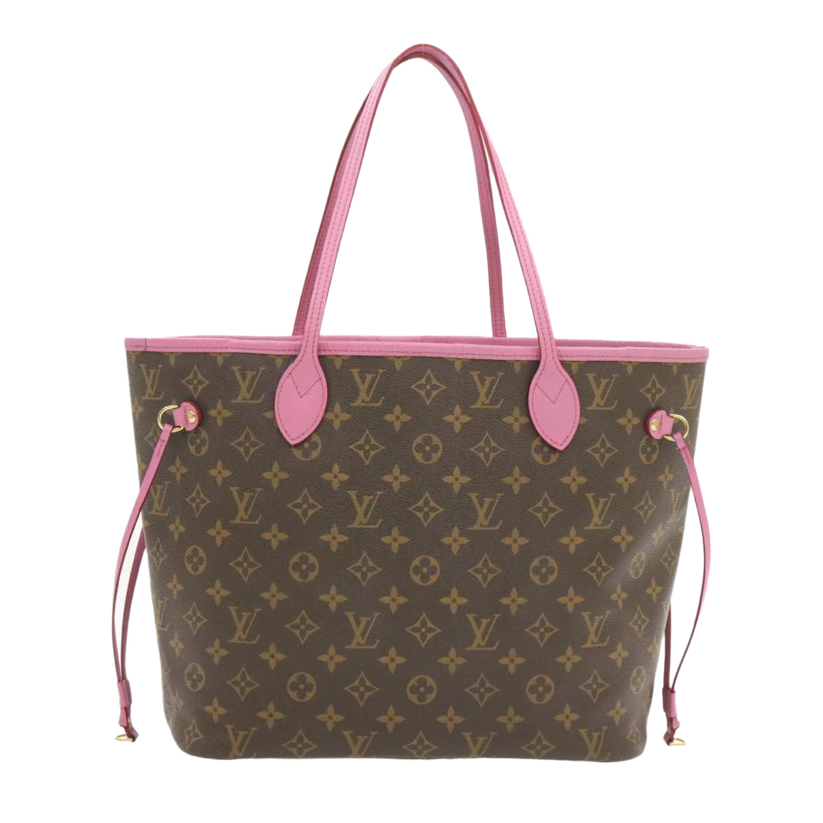 Pink Monogram Canvas Ikat Flower Neverfull GM