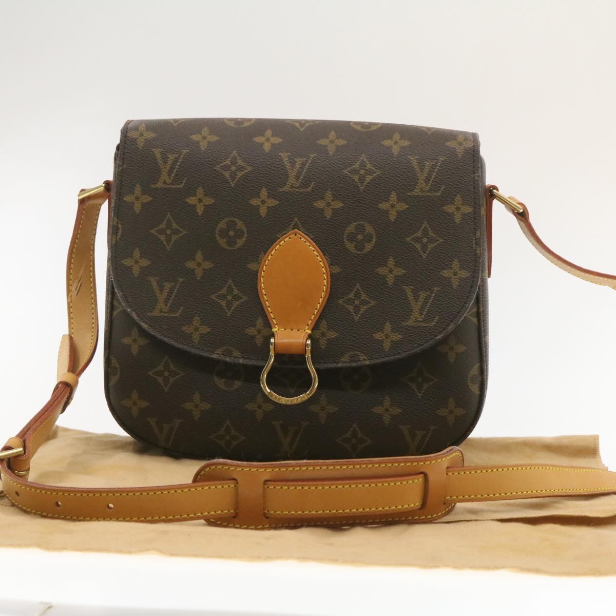 Louis Vuitton Monogram St. Cloud Gm M51242 Shoulder Bag Used