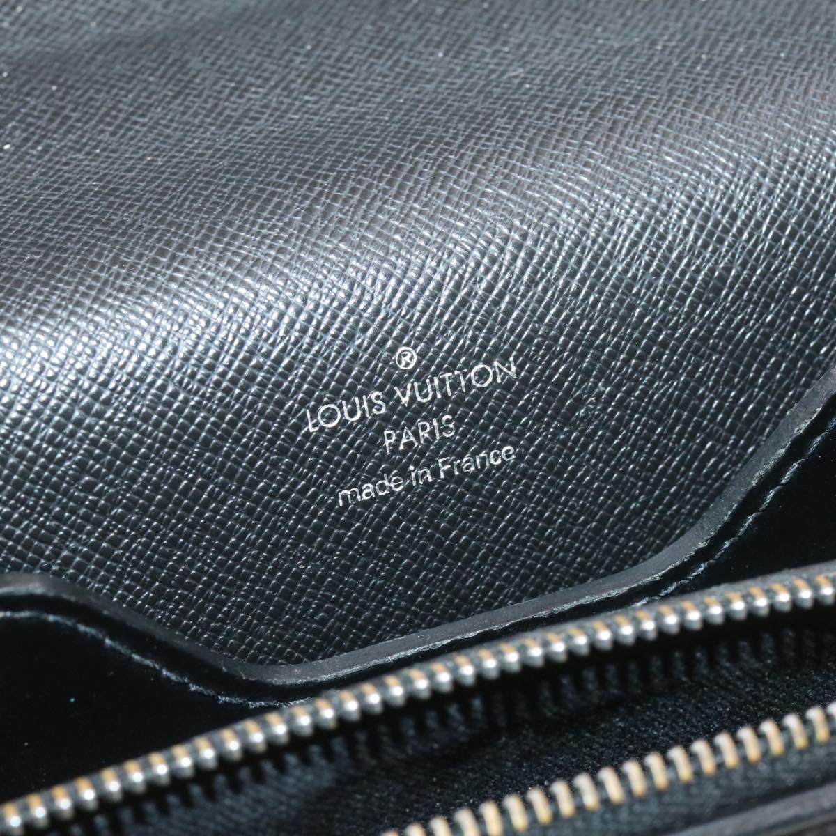 Louis Vuitton Taiga Robusto Black M31042 Business Bag Briefcase