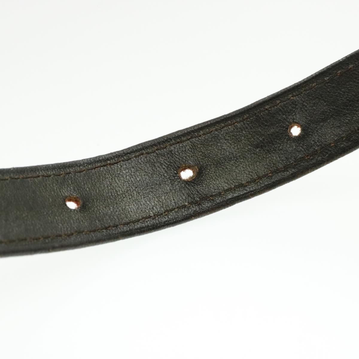 LOUIS VUITTON Suède Leather Belt 62-69cm Brown LV Auth rd701 | eBay